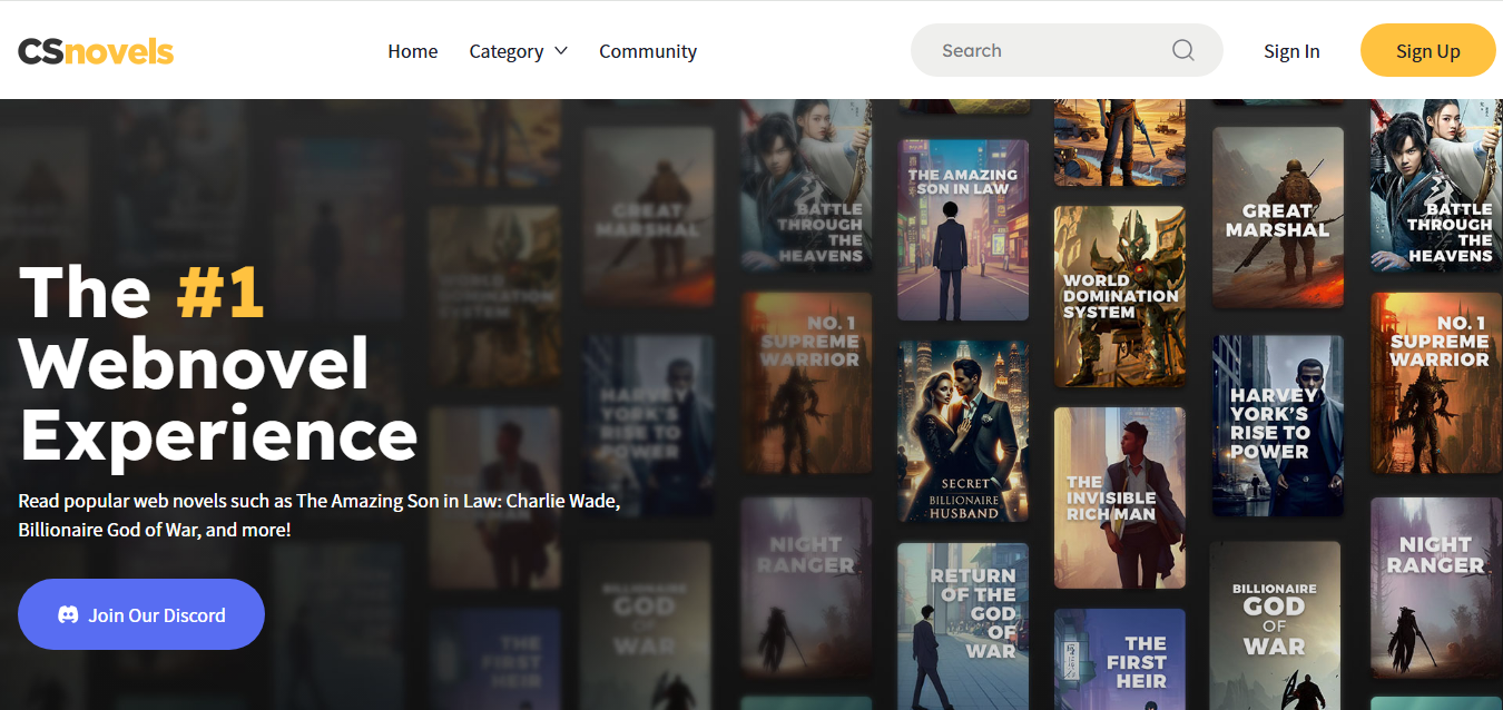 Reading The Charismatic Charlie Wade on CSNovels